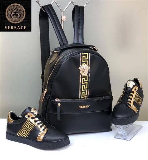 free versace backpack|versace gift set with backpack.